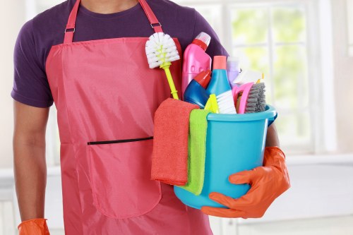 Leather sofa cleaning and conditioning service in Fulham