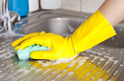 Fulham domestic cleaning service in a modern apartment